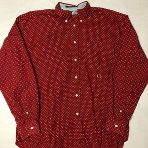 Vintage 90s Tommy Hilfiger Button Up T-shirt Large